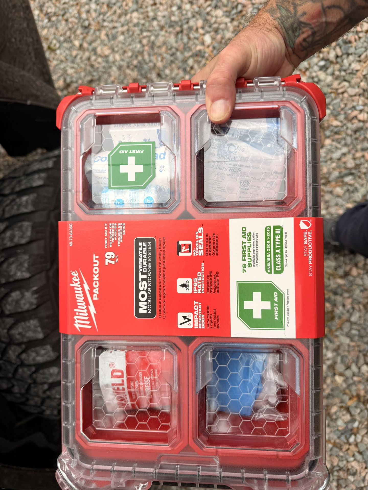 Milwaukee 79 Pack Out Med Kit * New*