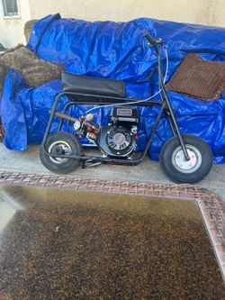Joe mini bike trading for emoto or gas go cart