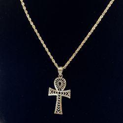 Gold Chain And Pendant 