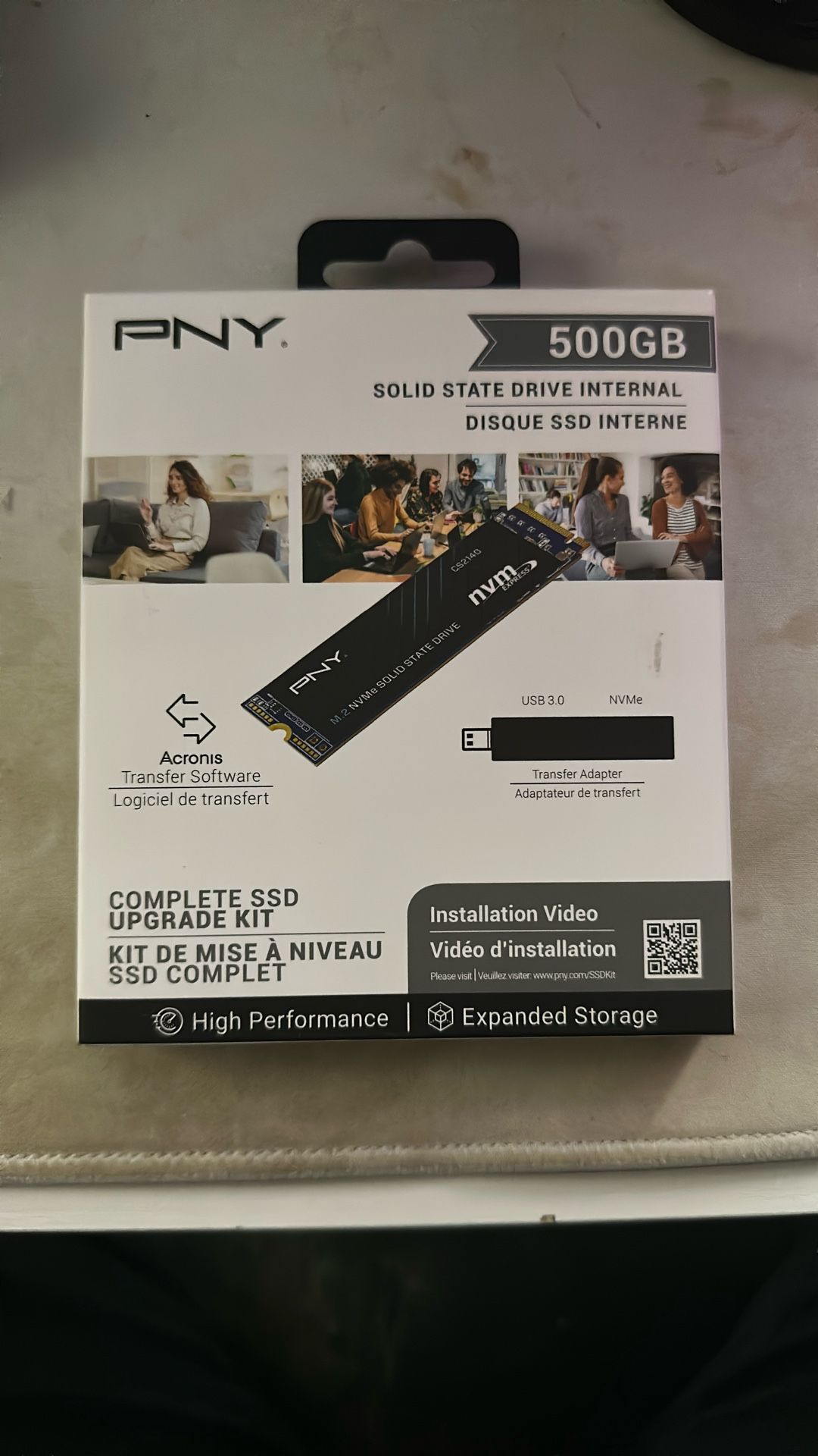 PNY M.2 SSD 500GB