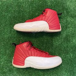 Jordan Gym Red 12s size 9 USED