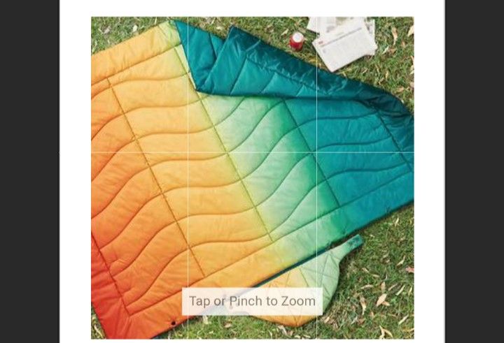 Weather Proof Vintage Outdoor Blanket With Detachable Hood