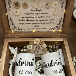 Quieres ser mi Madrina, Padrino Box 