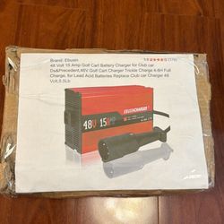 Ebusin charger 48 Volt 15 Amp For Golf Cart Charger 