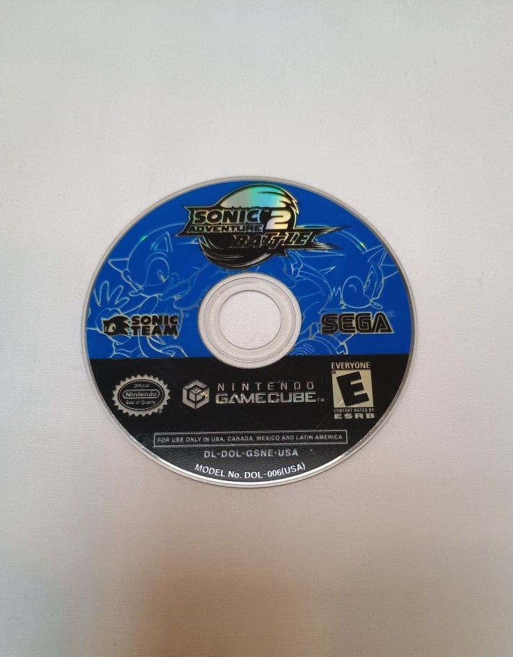 Sonic Adventure 2 Battle For Nintendo GameCube