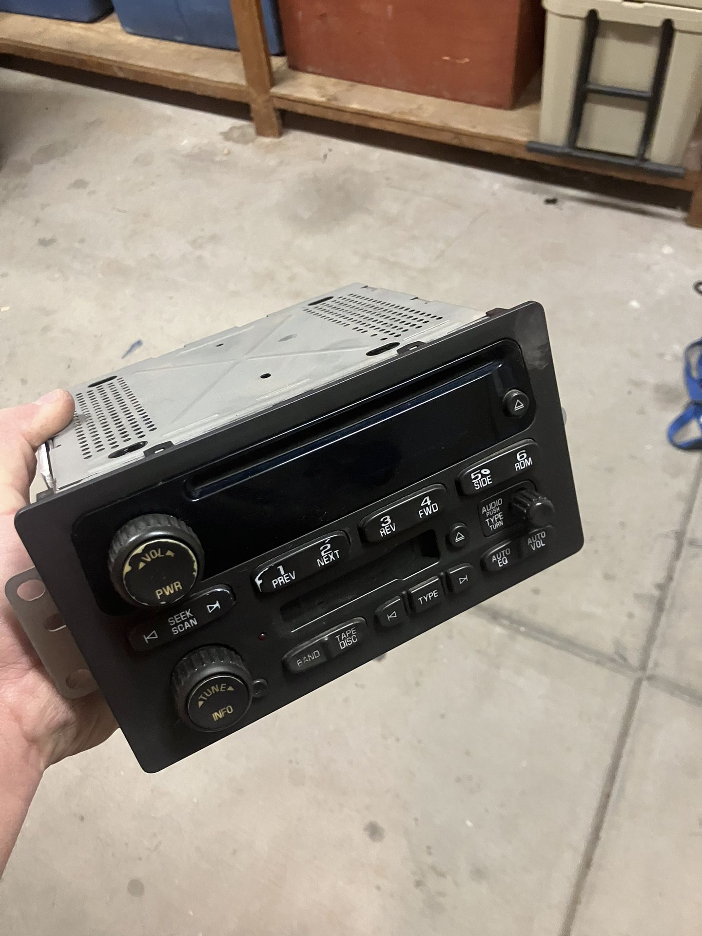 Stock GMC Radio