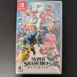 Nintendo Switch - Sealed Super Smash Bros Ultimate 