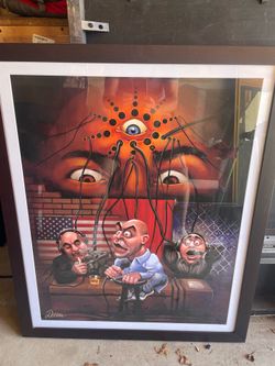 Framed Joe Rogan Dosbrak Print