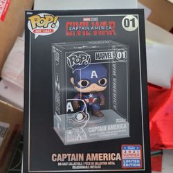 Diecast Captain America Funko 