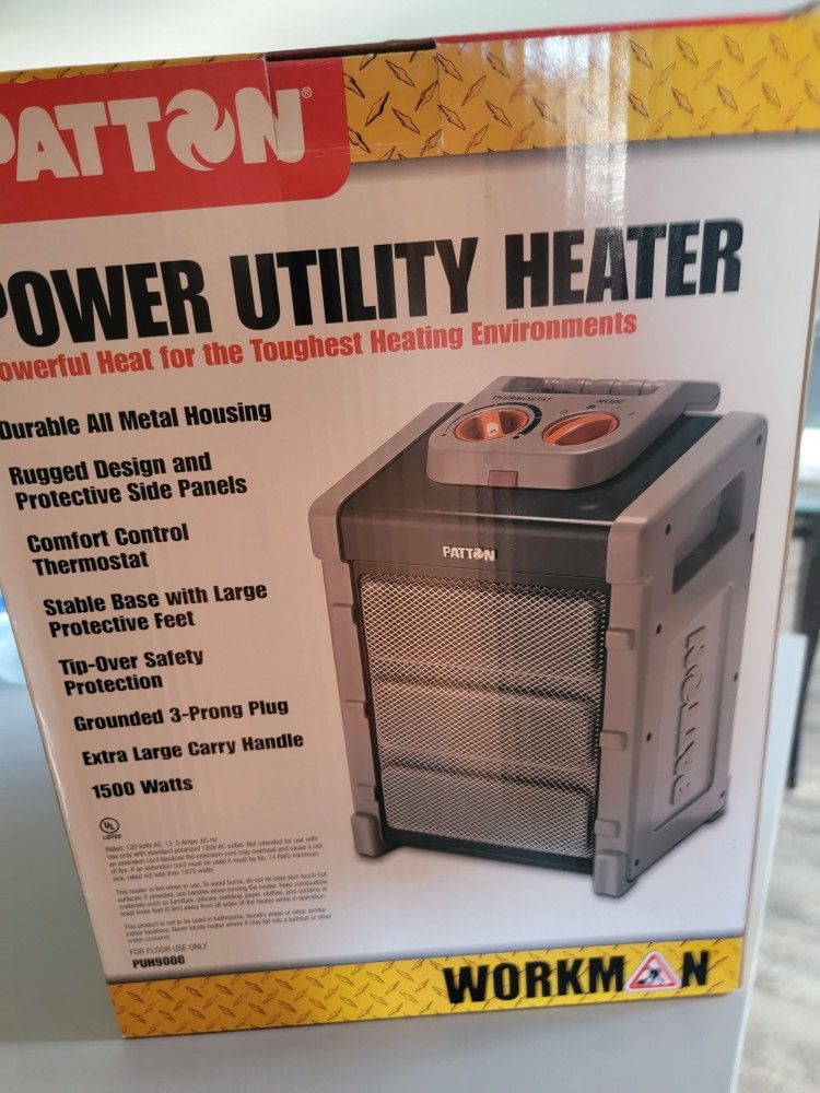 patton power utility heater puh9000 for Sale in Kirkland, IL - OfferUp