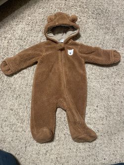 Brown Baby Teddy Bear Suit 6 Months 