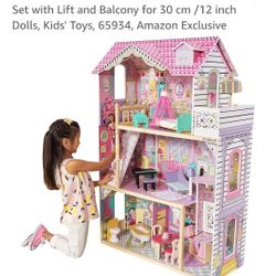 Kidcraft Annabelle Wooden Dollhouse With Furniture & Bonus Garage
