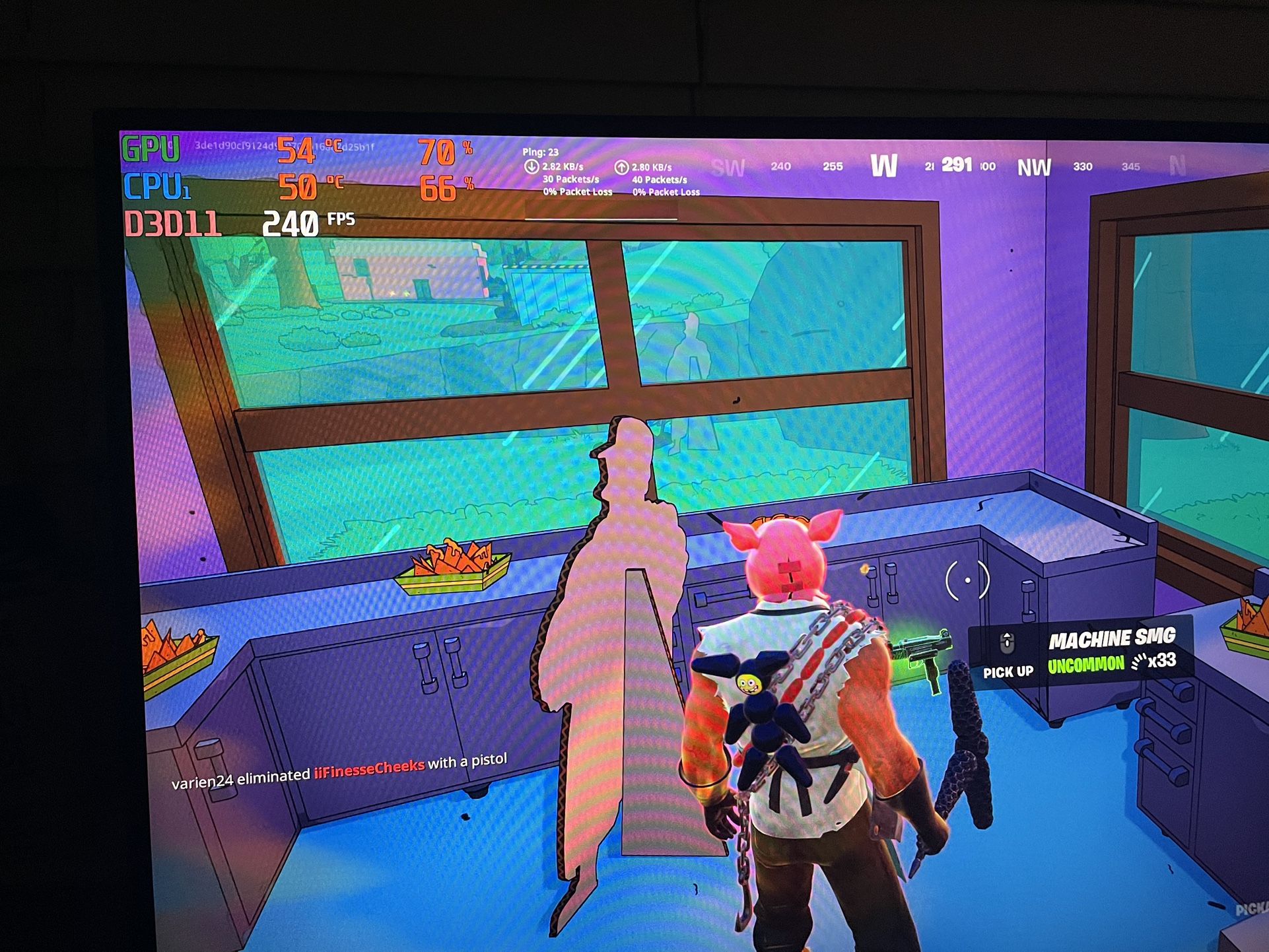 White Gaming Pc - RX 6600 XT + Ryzen 5 5500 - 240 fps in Fortnite  -$600