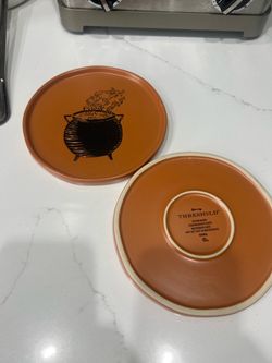 Threshold Orange Cauldron Plate