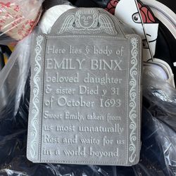 Loungefly Hocus Pocus Backpack Unisex Tombstone