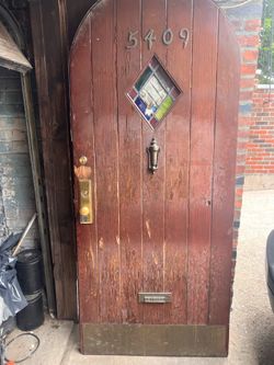 Arched door