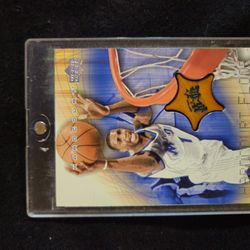 Tracy McGrady Upper Deck Hardcourt Floor Card