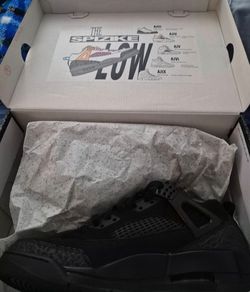 Solid Black Jordan Spizikes Size 11