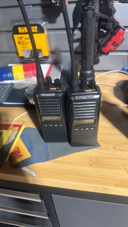 Kenwood walkie-talkies