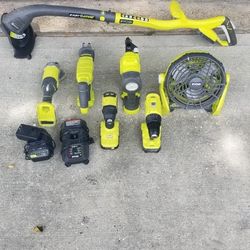 Ryobi Battery Operated Tool Set