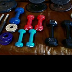 Gim Weights  All You See $99.   110 Lbs