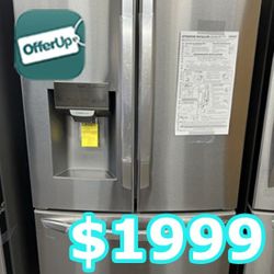 NEW LG 26 cu ft Refrigerator Dual Ice Maker!! NO dents NO scratches!!! LFXS26973S
