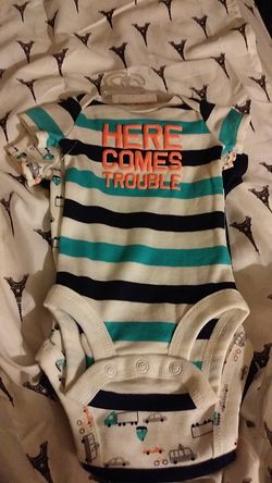 Brand new Carter's onesies 3 pack