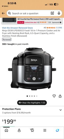 air fryer and pressure cooker