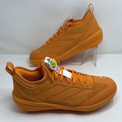 adidas Adizero Impact 2.0 BSB Somos Orange Baseball Cleats Mens Size 13.5 JS2979