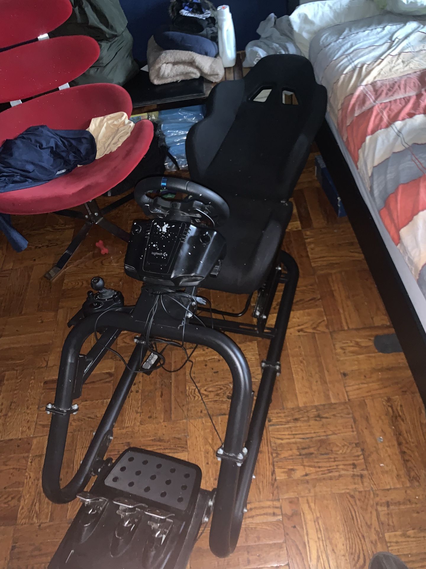 Logitech driving simulator 