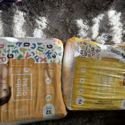 Size 2 diapers 