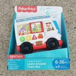Fisher Price Laugh Learn Around Town Bus NEW for Sale in Corona
