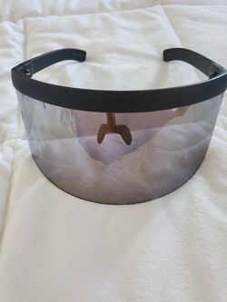Black Shield Sunglasses