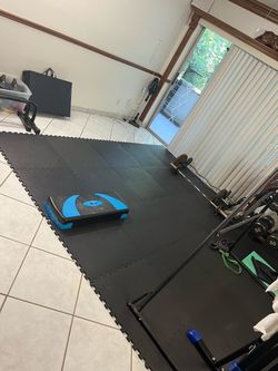 Interlocking Gym Floor Mats – Large Set, 1” Thick