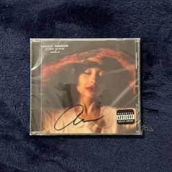 Signed Ariana Grande CD - Eternal Sunshine (Sealed)