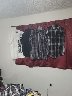 Ecko Button Up Shirts Polos