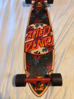 Santa Cruz Floral Screaming Hand Cruiser Skateboard