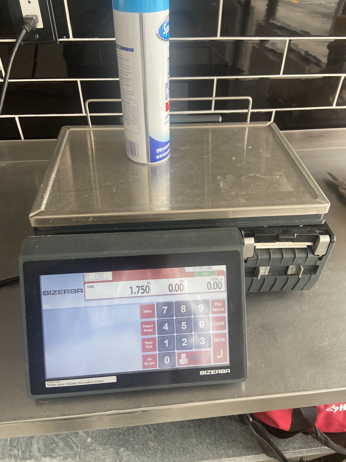BIZERBA XC100 SCALE/ PRINTER
