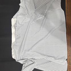 Fashion Nova Striped Button Up