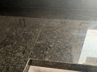 3 Pieces Of Black Granite 