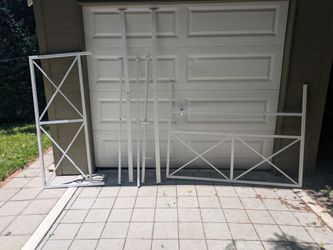Full size bed frame with head/foot boards