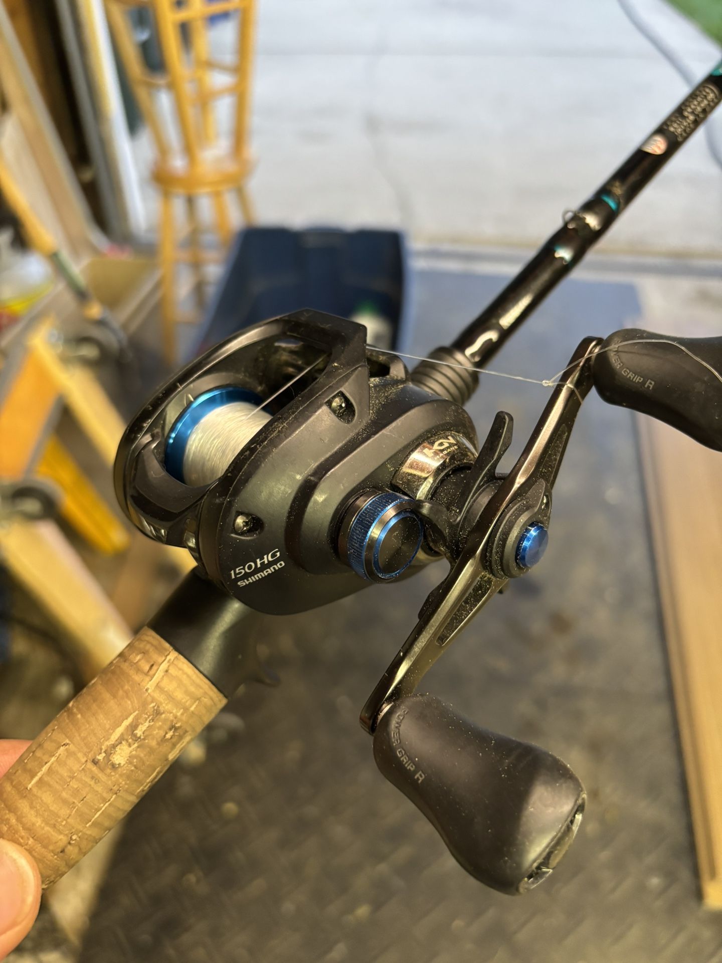 Shimano 150 Hg Bait caster