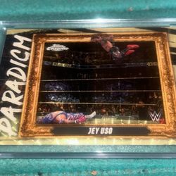 JEY USO 1/1 SUPERFRACTOR 2025 TOPPS CHROME $$$
