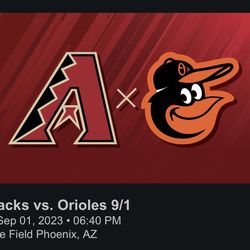 Dbacks Vs Orioles 