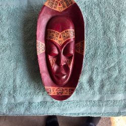 African Hand Made Wooden Mask