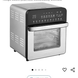 Air Fryer Grill with Dual Heating 