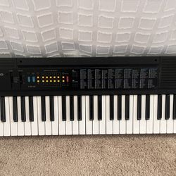 1999 Casio CTK-50 Electronic Keyboard - Tested Working - Battery Operated