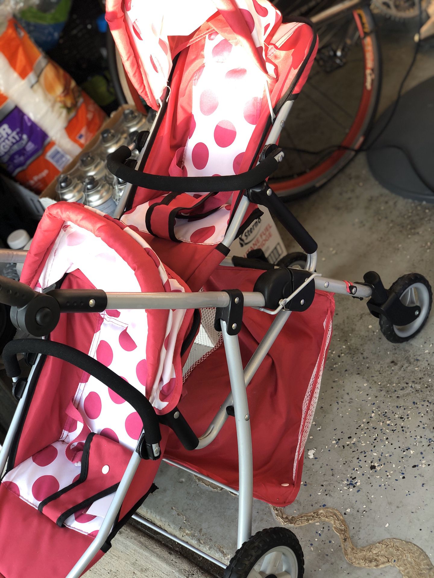 Doll stroller hardly used