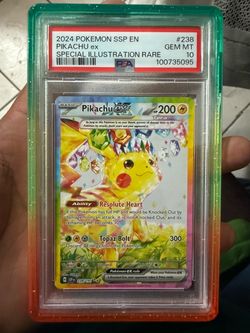 Pikachu ex PSA 10