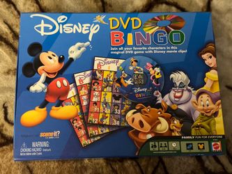 Disney DVD bingo